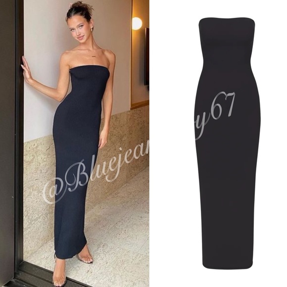 SKIMS 🖤 Fits Everybody Tube Dress - Picture 3 of 16